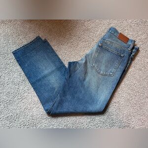 J. Crew slouchy boyfriend fit jeans.